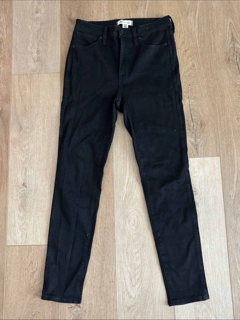 Madewell Black Slim-Stretch Jeans